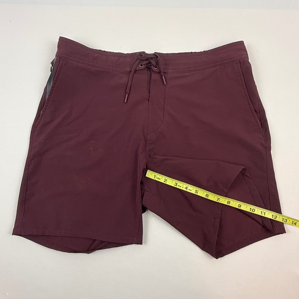 Ten Thousand Men Maroon The Foundation Short 7 Inch Inseam Size Large L Training - Picture 8 of 10